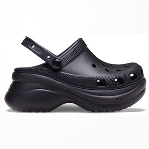 CROCS Women's Elevated Black Clogs